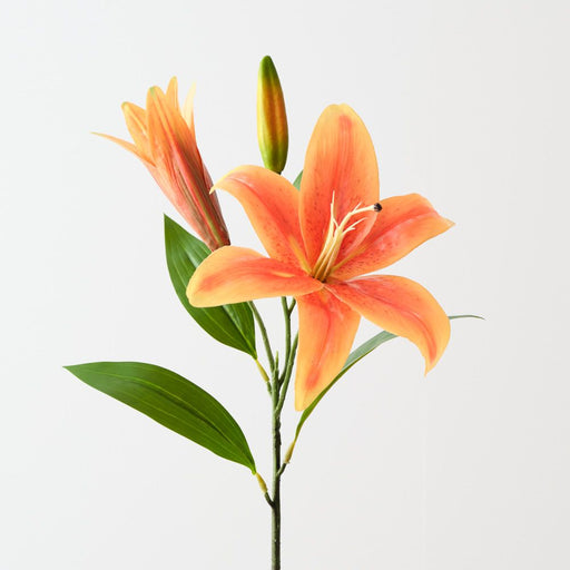 Artificial Tiger Lily 73cm Orange - Pack of 12 - FLORA DESIGNS