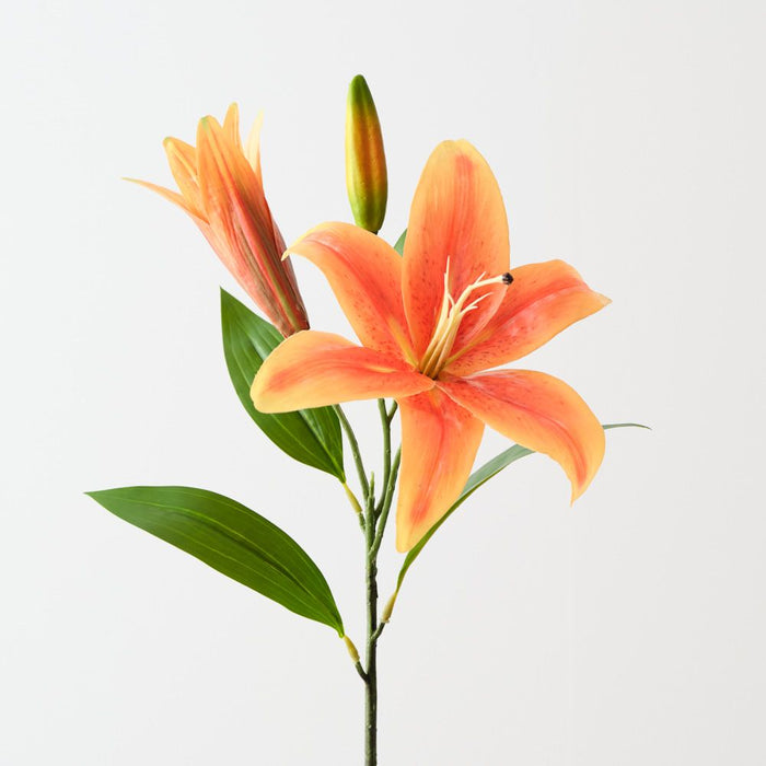 Artificial Tiger Lily 73cm Orange - Pack of 12 - FLORA DESIGNS