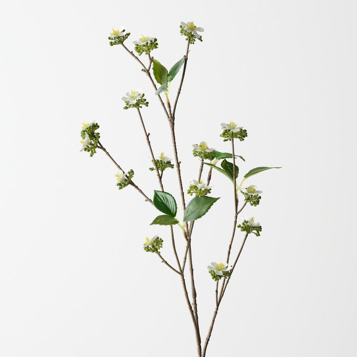 Artificial Wax Flower Spray 61cm White - Pack of 24 - FLORA DESIGNS
