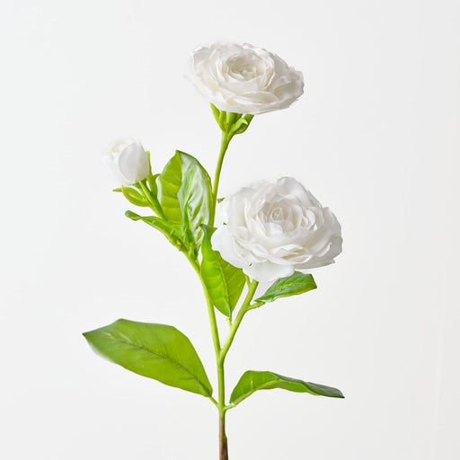 Artificial Gardenia Spray 60cm White - Pack of 12 - FLORA DESIGNS