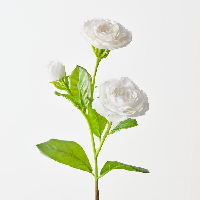 Artificial Gardenia Spray 60cm White - Pack of 12 - FLORA DESIGNS