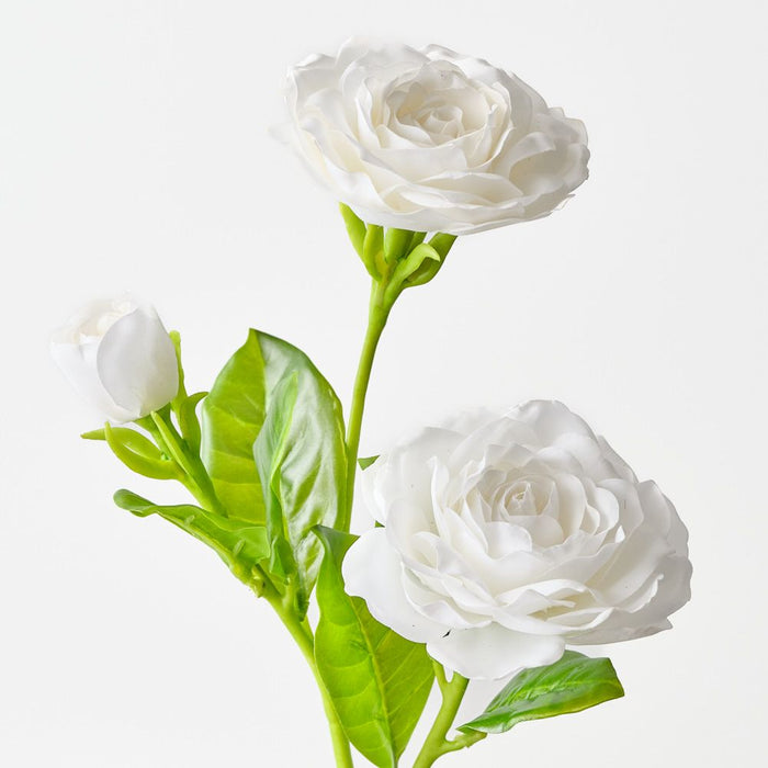 Artificial Gardenia Spray 60cm White - Pack of 12 - FLORA DESIGNS