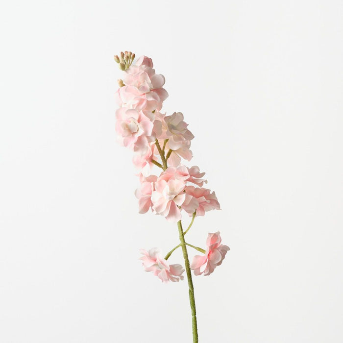 Artificial Stock Flower 60cm Soft Pink - Pack of 12 - FLORA DESIGNS