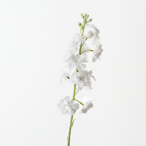 Artificial Stock Flower 60cm White - Pack of 12 - FLORA DESIGNS