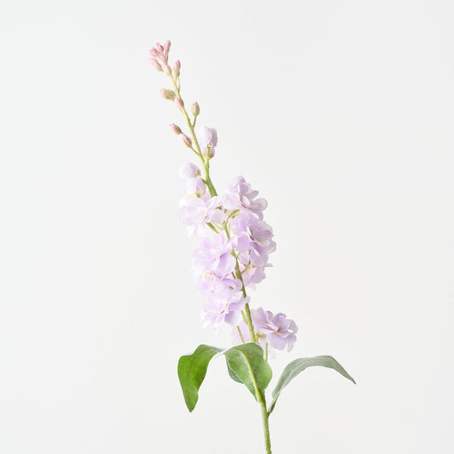Artificial Stock Flower 75cm Lavender - Pack of 6 - FLORA DESIGNS