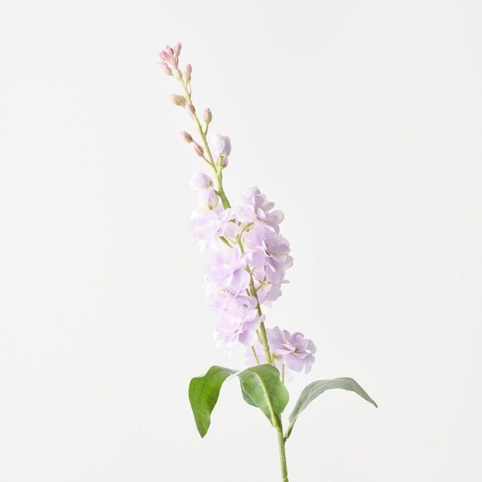 Artificial Stock Flower 75cm Lavender - Pack of 6 - FLORA DESIGNS