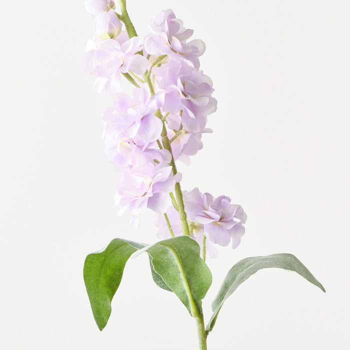 Artificial Stock Flower 75cm Lavender - Pack of 6 - FLORA DESIGNS