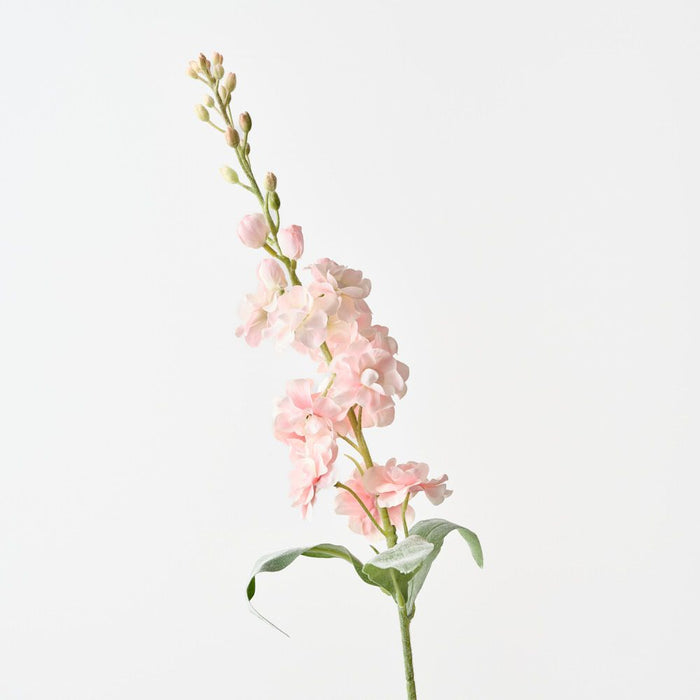 Artificial Stock Flower 75cm Soft Pink - Pack of 12 - FLORA DESIGNS