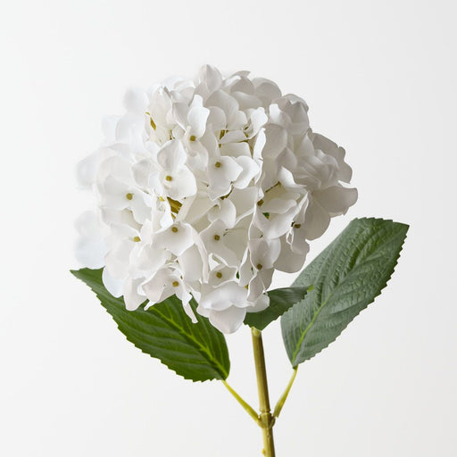 Artificial Hydrangea 63cm White - Pack of 12 - FLORA DESIGNS