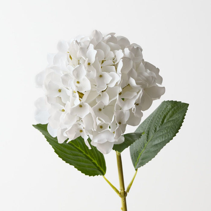 Artificial Hydrangea 63cm White - Pack of 12 - FLORA DESIGNS