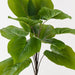 Artificial Spathiphyllum Leaf Bush 55cm Green - Pack of 6 - FLORA DESIGNS