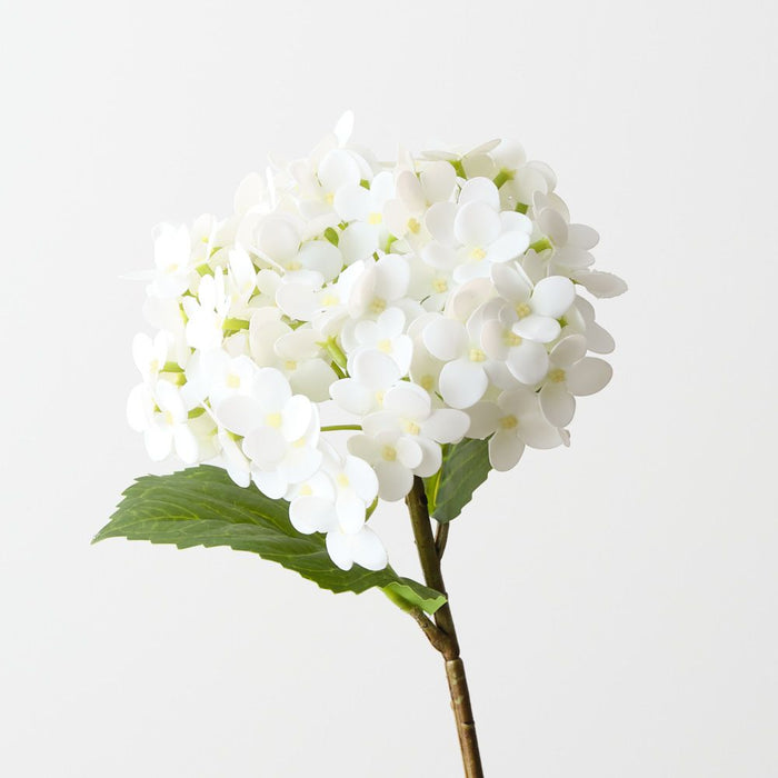 Artificial Hydrangea 44cm White - Pack of 12 - FLORA DESIGNS