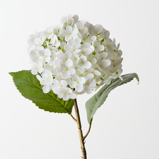 Artificial Hydrangea 56cm White - Pack of 12 - FLORA DESIGNS
