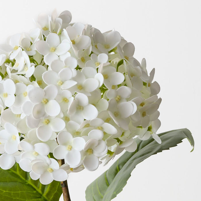Artificial Hydrangea 56cm White - Pack of 12 - FLORA DESIGNS