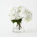 Hydrangea in Vase 26cm White - FLORA DESIGNS