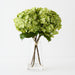 Hydrangea in Vase 38cm Green - FLORA DESIGNS