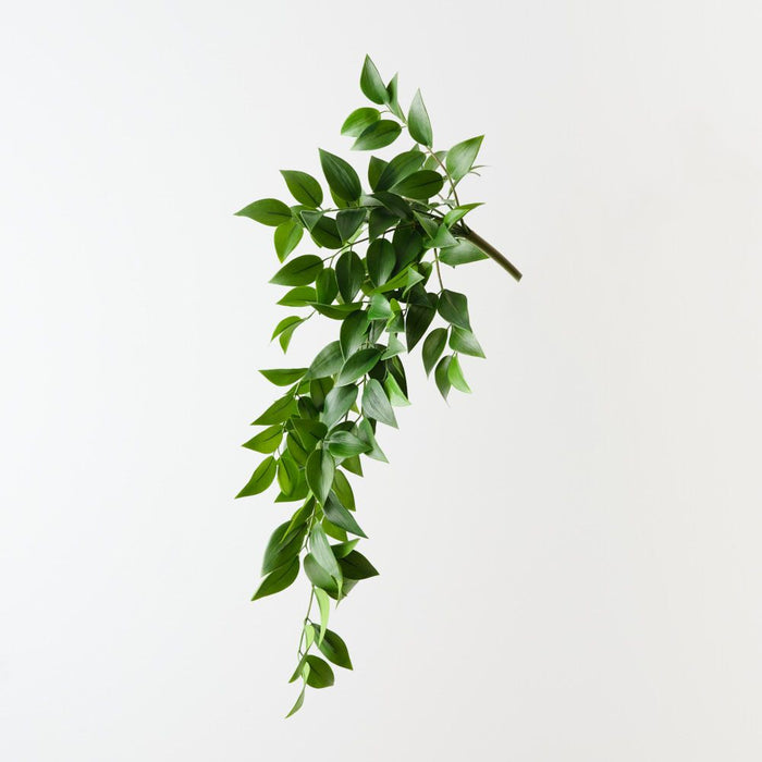 Artificial Nagi Hanging Bush 76cm Green - Pack of 6 - FLORA DESIGNS