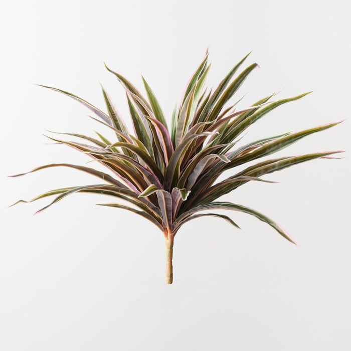 Artificial Dracaena Bush 30cm Green Pink - Pack of 6 - FLORA DESIGNS