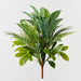 Artificial Aglaonema Palm Mix Bush 48cm Green White - Pack of 6 - FLORA DESIGNS