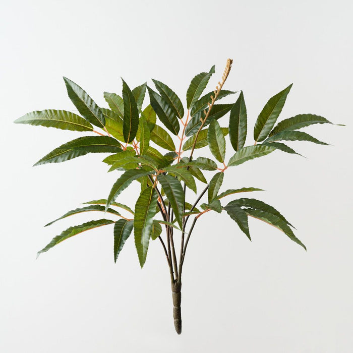 Artificial Mango Fern Bush 56cm Green - Pack of 6 - FLORA DESIGNS