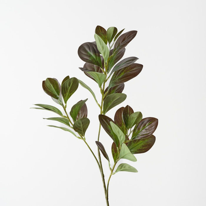 Artificial Peperomia Spray 69cm Eggplant Green - Pack of 12 - FLORA DESIGNS