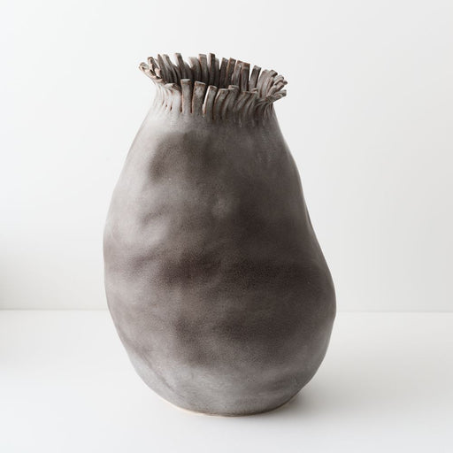 Bruma Vase 50cm Ash Grey - FLORA DESIGNS