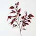 Artificial Ficus Leaf Spray 89cm Burgundy - Pack of 12 - FLORA DESIGNS