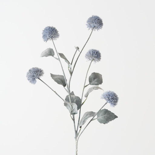 Artificial Thistle Spray 80cm French Blue - Pack of 12 - FLORA DESIGNS