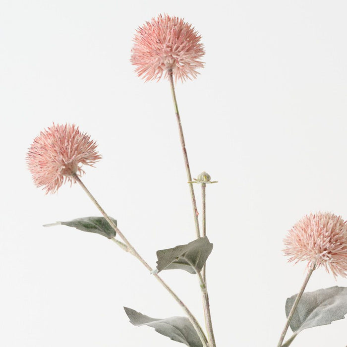 Artificial Thistle Spray 80cm Pink - Pack of 12 - FLORA DESIGNS