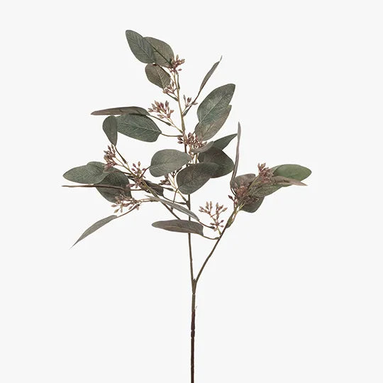 Eucalyptus Leaf & Seed Grey 62cm - Pack of 24