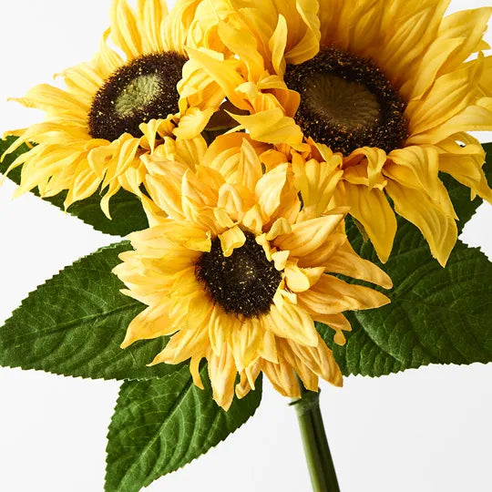 Sunflower Bouquet x3 Yellow 45cm - Pack of 6