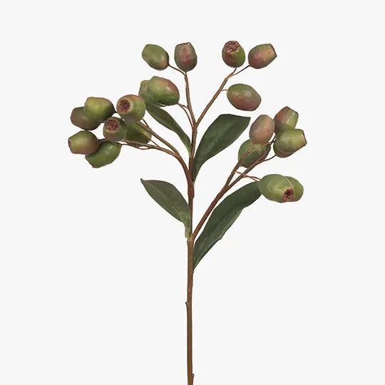 Eucalyptus Gum Nut Green 51cm - Pack of 12