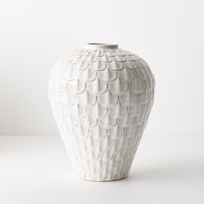 Vase Josie White 27cm Pack of 2