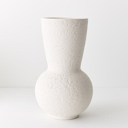 Vase Nazima White 38cm x 22cm Pack of 2
