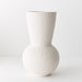Vase Nazima White 38cm x 22cm Pack of 2