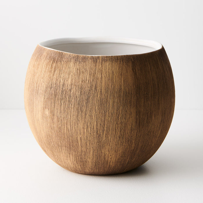 Pot Calypso Brown 17cm Pack of 2