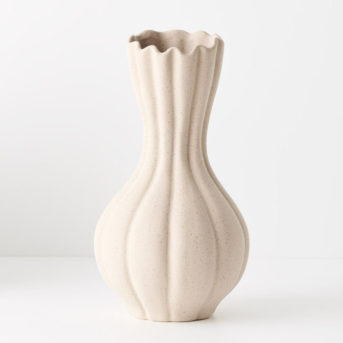 Vase Hana Sand 30cm Set of 2