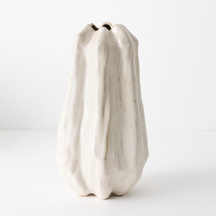 Vase Rastina Ivory 34cm Pack of 2