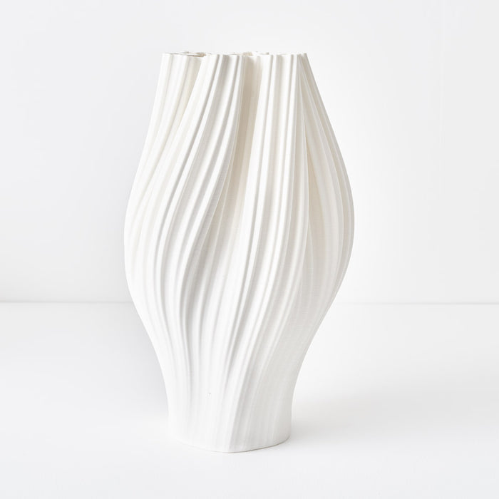 Bodhi Vase Ivory White 42cm