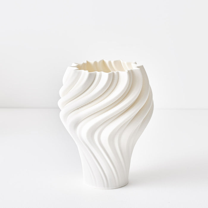 Vase Carter Ivory White 22cm