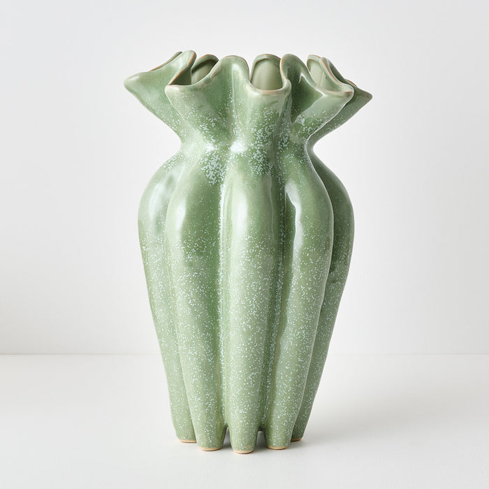 Gustel Vase Pickle Green 37cm