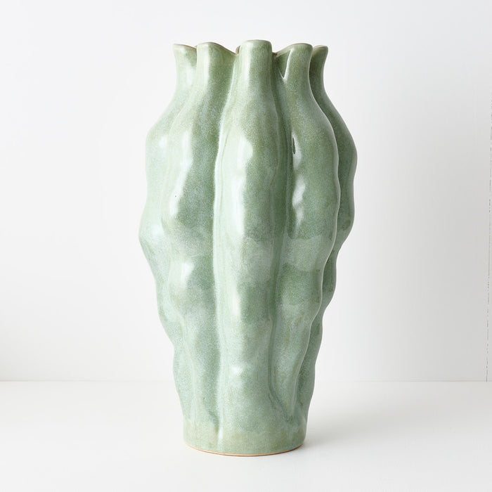 Eudora Vase Pickle Green 46cm