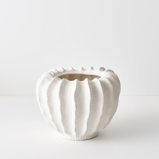 Zasha Pot White 19cm x 25cm Pack of 2
