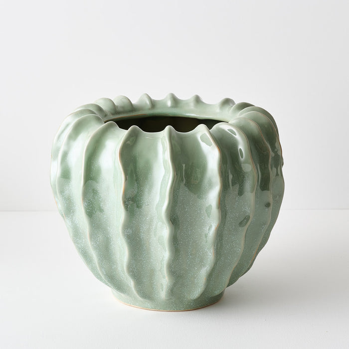 Zasha Pot Pickle Green 27cm Pack of 2