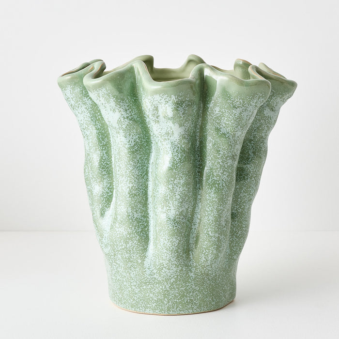 Ena Pot Pickle Green 28cm Pack of 2