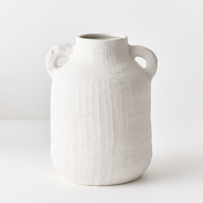 Sistine Pot White 26cm Pack of 2