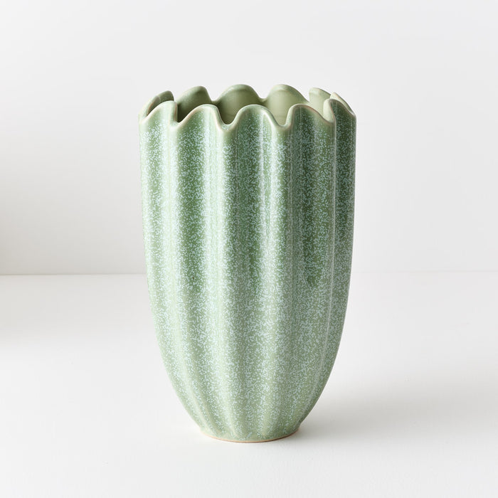 Felixia Vase Pickle Green 27cm Pack of 2