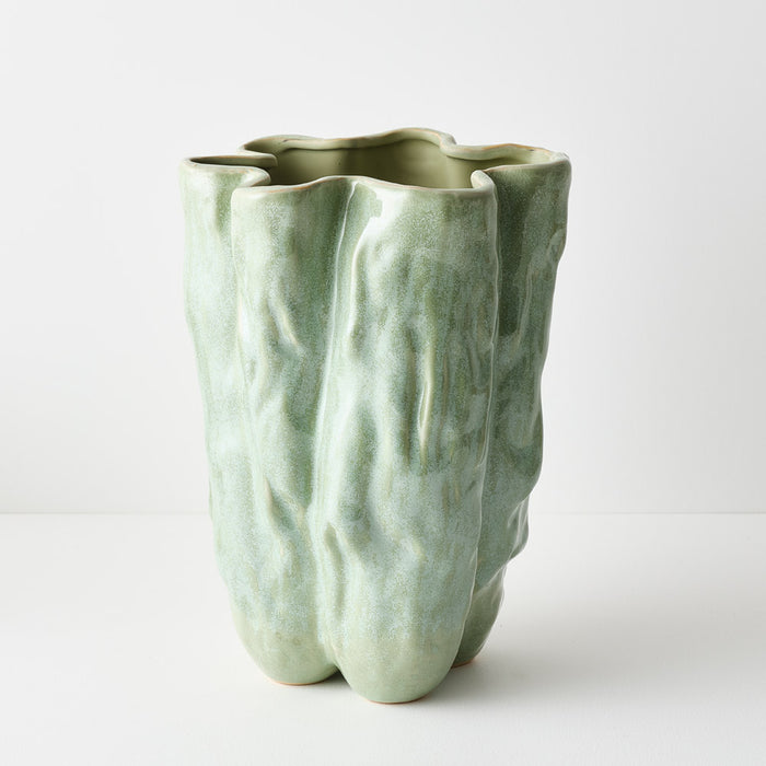 Henrika Vase Pickle Green 36cm Pack of 2