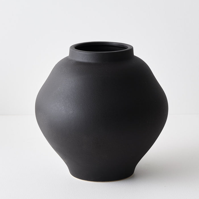 Lerato Pot Black 25cm Pack of 2