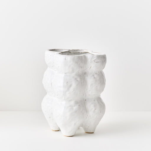 Jenna Vase White 28cm x 20cm Pack of 2